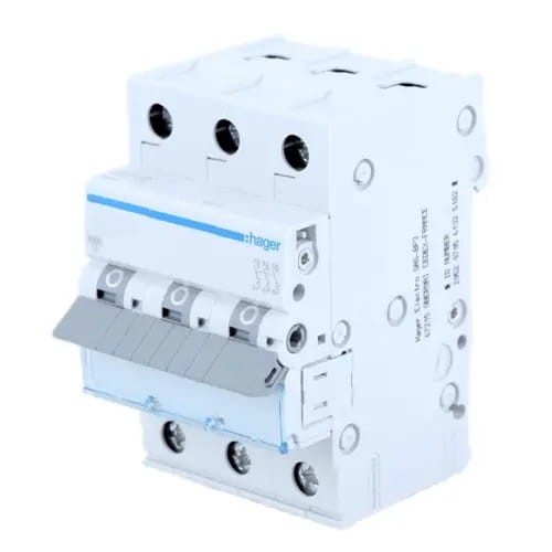 Hager Wyłącznik Nadprądowy B 25A 3P 6kA GPV-401-72