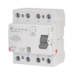 ETI Wyłącznik Różnicowoprądowy 4P 40A 30mA Typ AC