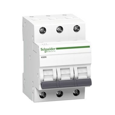 Schneider Electric Wyłącznik Nadprądowy B 16A 3P 6kA Acti9 GPV-401-74