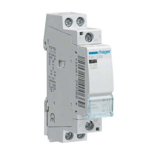 Hager Stycznik Modułowy 230V AC 2NO 25A GPV-401-81