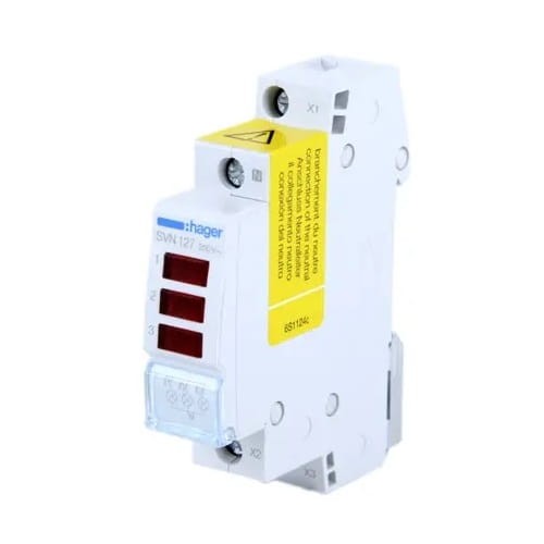 Hager Lampka Sygnalizacyjna Led Potrójna Czerwona 230V AC GPV-401-84
