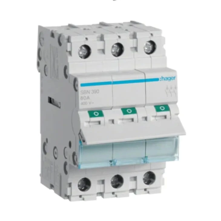 Hager Rozłącznik Izolacyjny 3-Fazowy 3P 100A 400V AC GPV-401-85