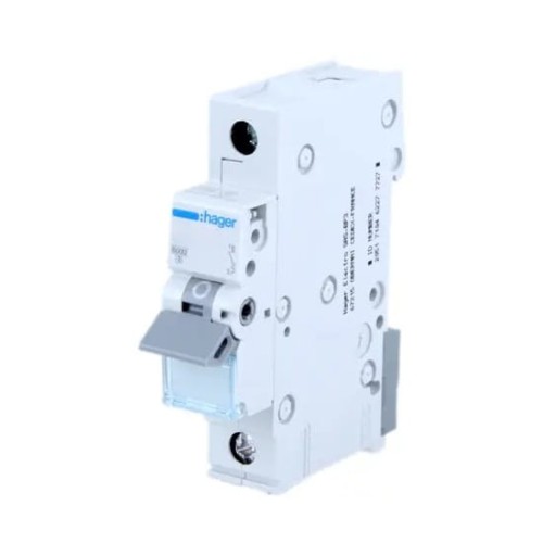 Hager Wyłącznik Nadprądowy C 20A 1P 6kA GPV-401-86