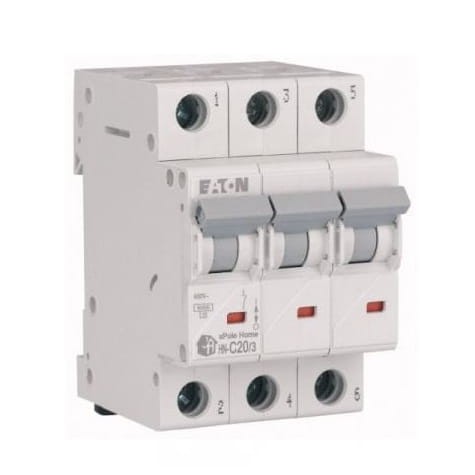 Eaton Wyłącznik Nadprądowy C 20A 3P 6kA GPV-401-88