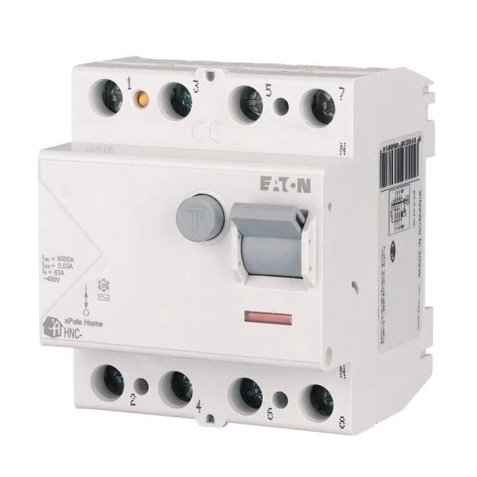 Eaton Wyłącznik Różnicowoprądowy 4P 25A 6kA 30mA Typ AC GPV-401-89