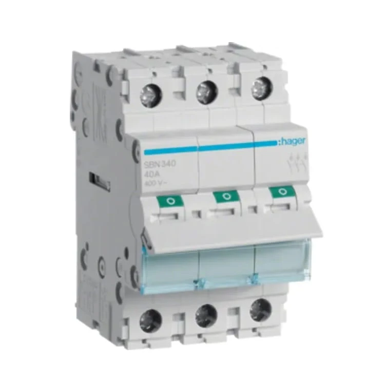 Hager Rozłącznik Izolacyjny 3-Fazowy 3P 40A 400V AC GPV-401-95