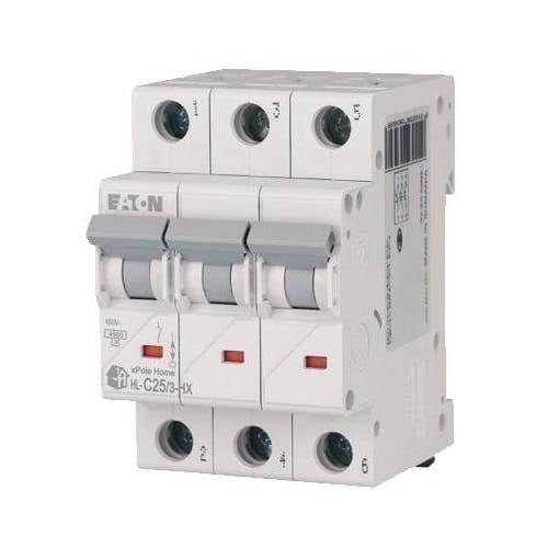 Eaton Wyłącznik Nadprądowy C 25A 3p 6kA GPV-401-99