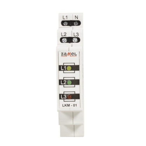 Zamel Lampka Kontrolna Led Wskaźnik Zasilania 230V/400V GPV-401-105