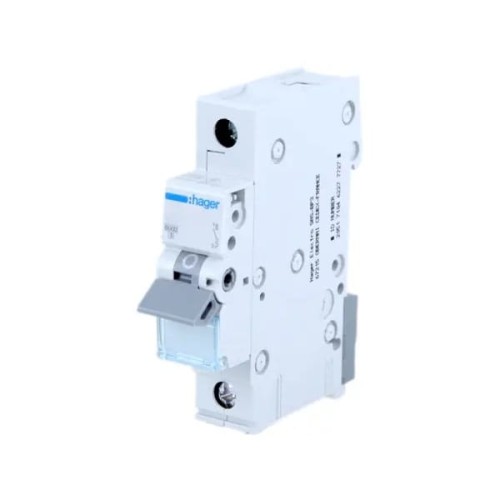 Hager Wyłącznik nadprądowy C 25A 1P 6kA GPV-401-113