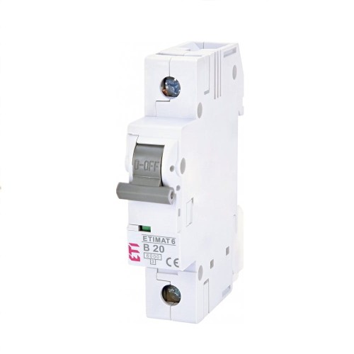 ETI Wyłącznik Nadprądowy B 20A 1P 6kA GPV-401-126