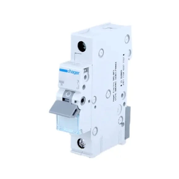 Hager Wyłącznik Nadprądowy B 25A 1P 6kA GPV-401-127