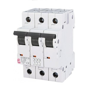ETI Wyłącznik Nadprądowy C 25A 3P 10kA