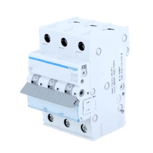 Hager Wyłącznik Nadprądowy C 63A 3P 6kA GPV-401-138