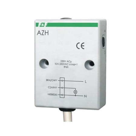 F&F Filipowski Automat Zmierzchowy 10A 230V 2-1000 Lux IP65 GPV-401-140