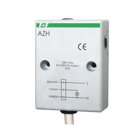 F&F Filipowski Automat Zmierzchowy 10A 230V 2-1000 Lux IP65 GPV-401-140