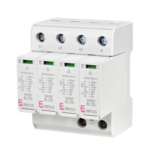 ETI Ogranicznik Przepięć Typ 1-2-3 (Klasa B-C-D) 4P 20kA 1,5kV