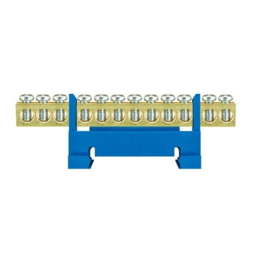 Pawbol Listwa Zaciskowa Ochronna Niebieska LZ 12 / N 12x16mm2 Mocowanie GPV-401-145