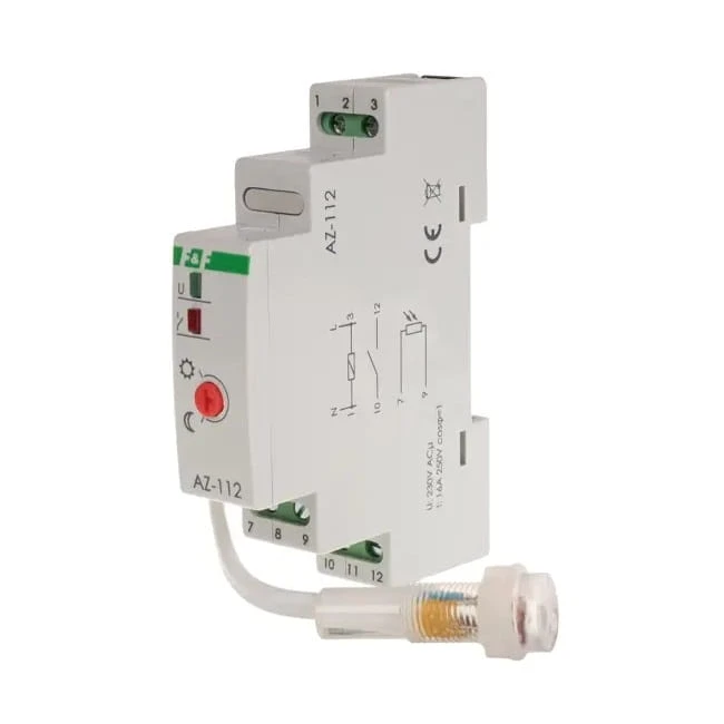 F&F Filipowski Automat Zmierzchowy 16A 230V 2-1000 Lux IP20/65 GPV-401-146 (2)