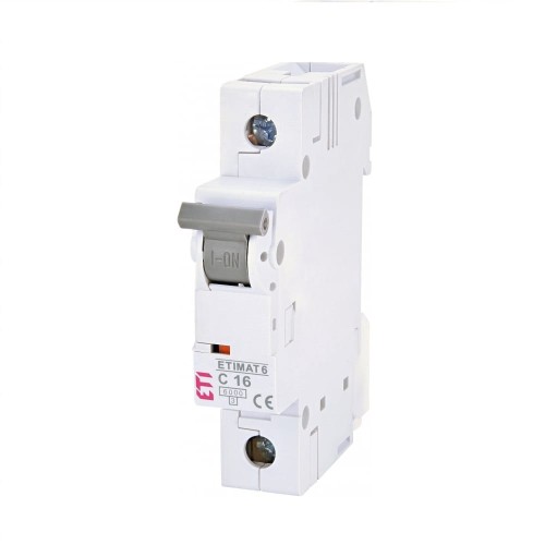 ETI Wyłącznik Nadprądowy C 16A 1P 6kA GPV-401-147