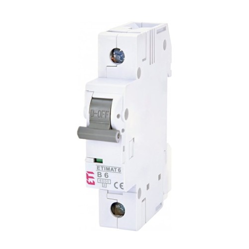 ETI Wyłącznik Nadprądowy B 6A 1P 6kA GPV-401-160