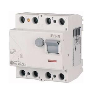 Eaton Wyłącznik Różnicowoprądowy 4P 63A 6kA 30mA Typ AC