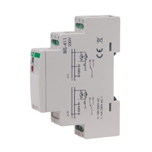F&F Filipowski Przekaźnik Bistabilny Włącz/Wyłącz Na Szynę GPV-401-169