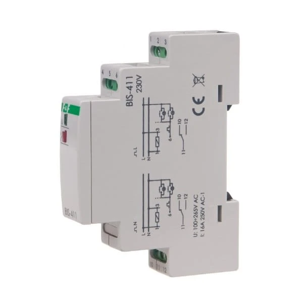 F&F Filipowski Przekaźnik Bistabilny Włącz/Wyłącz Na Szynę GPV-401-169