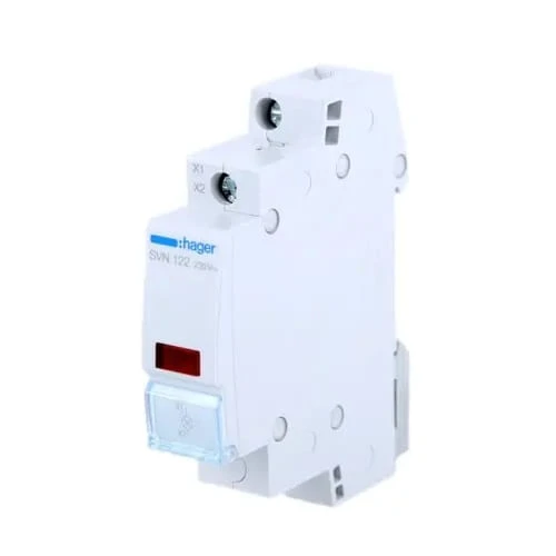 Hager Lampka Sygnalizacyjna Led Czerwona 230V AC GPV-401-183