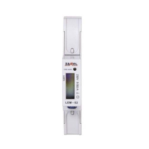 Zamel Licznik Energii Elektrycznej 1-Fazowy LCD 50A 1-MOD GPV-401-184 (2)