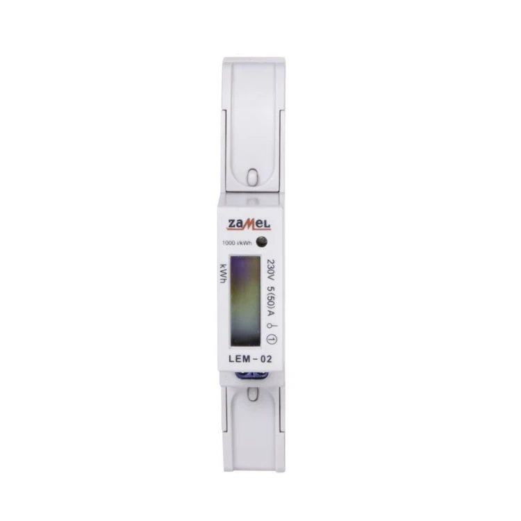 Zamel Licznik Energii Elektrycznej 1-Fazowy LCD 50A 1-MOD GPV-401-184 (2)