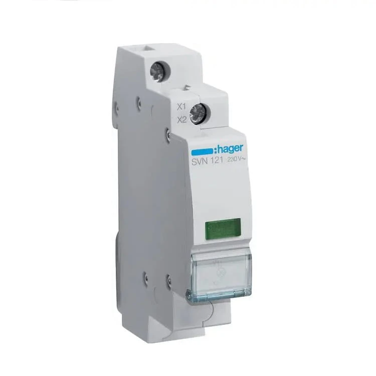 Hager Lampka Sygnalizacyjna Led Zielona 230V AC GPV-401-195