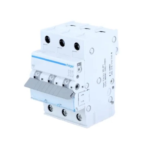 Hager Wyłącznik Nadprądowy C 50A 3P 6kA GPV-401-204