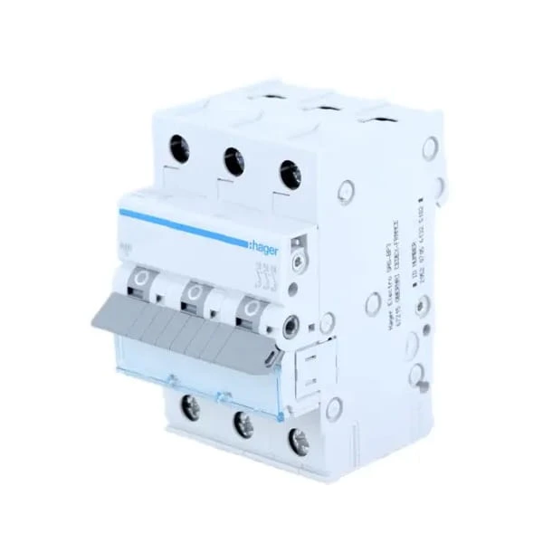 Hager Wyłącznik Nadprądowy C 50A 3P 6kA GPV-401-204