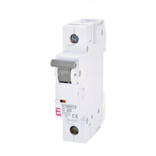 ETI Wyłącznik Nadprądowy C 20A 1P 6kA GPV-401-211