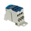 ELEKTRO-PLAST Blok rozdzielczy 1-biegunowy 125A TH35 niebieski UKK-125 GPV-401-214