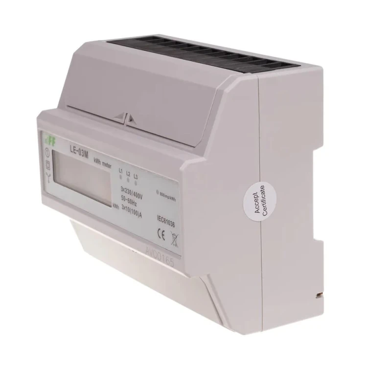 F&F FILIPOWSKI Licznik energii elektrycznej 3-fazowy 100A LE-03M GPV-401-215 (2)
