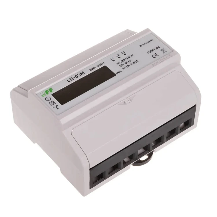 F&F FILIPOWSKI Licznik energii elektrycznej 3-fazowy 100A LE-03M GPV-401-215 (3)