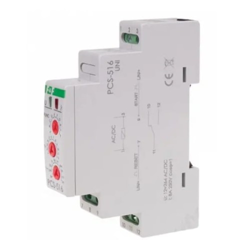 F&F FILIPOWSKI Przekaźnik czasowy 10-funkcyjny PCS-516UNI GPV-401-217