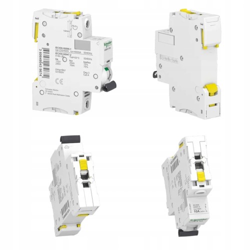 Schneider Electric Wyłącznik nadprądowy B 16A 1P 6kA iC60N Acti9 GPV-401-220 (2)