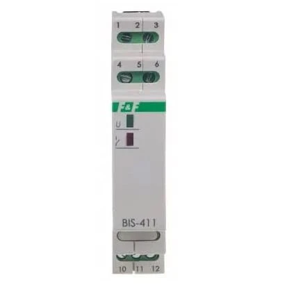 F&F Filipowski Przekaźnik bistabilny na szynę 16A BIS-411-24V GPV-401-222 (2)