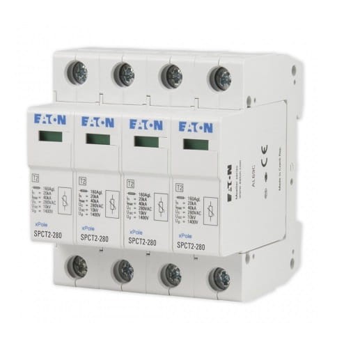Eaton Ogranicznik przepięć Typ 2 (C) 4P 20kA 1,4kV GPV-401-226