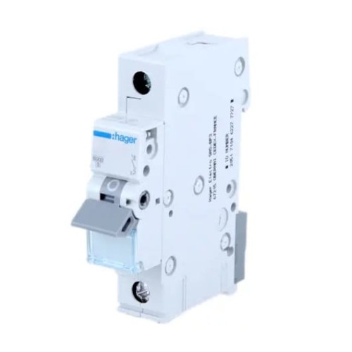 Hager Wyłącznik nadprądowy C 2A 1P 6kA GPV-401-231