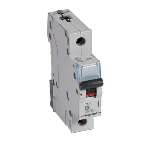 Legrand Wyłącznik nadprądowy B 6A 1P 6kA S 301 TX3 GPV-401-234