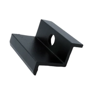 Klema dociskowa boczna H32 Aluminium 6060 Otwór M8 lakierowana