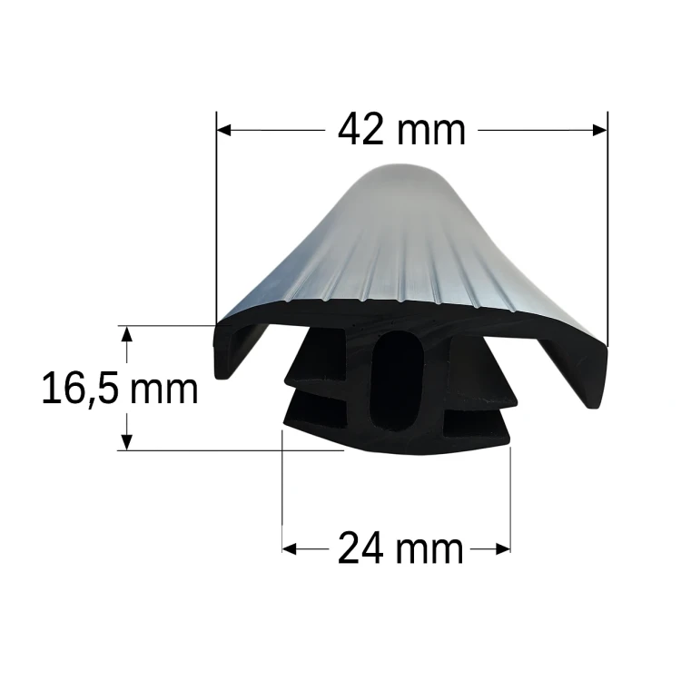 Uszczelka do wiat carport i połączeń paneli fotowoltaicznych 10m PV-15-02-10 (3)