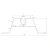 Mostek trapezowy 60cm H-40 z EPDM do dachów z blachy trapezowej PV-02-03-03 (2)