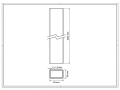 Słupek ogrodzeniowy 60x40x1,2 mm długość 2,4 m ocynkowany GPV-700-70 (3)