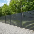 Słupek ogrodzeniowy 80x80x2 mm, długość 2,4 m, szary antracyt RAL 7016 GPV-700-73 (6)