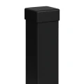 Słupek ogrodzeniowy 80x80x2 mm długość 2,4 m czarny GPV-700-74 (1)