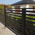 Słupek ogrodzeniowy 80x80x2 mm długość 2,4 m czarny GPV-700-74 (4)